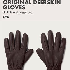 Filson Original Deerskin Gloves